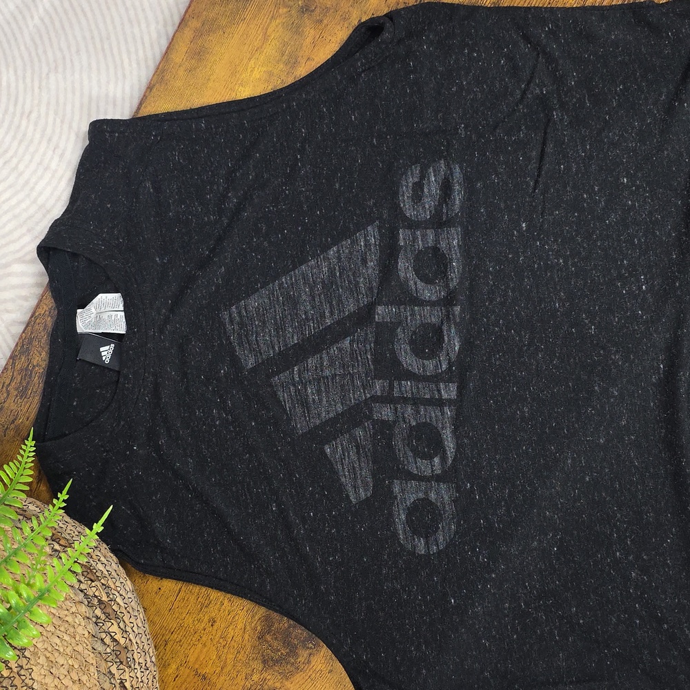 Adidas Speckled Muscle Tank - Picture 3 of 9